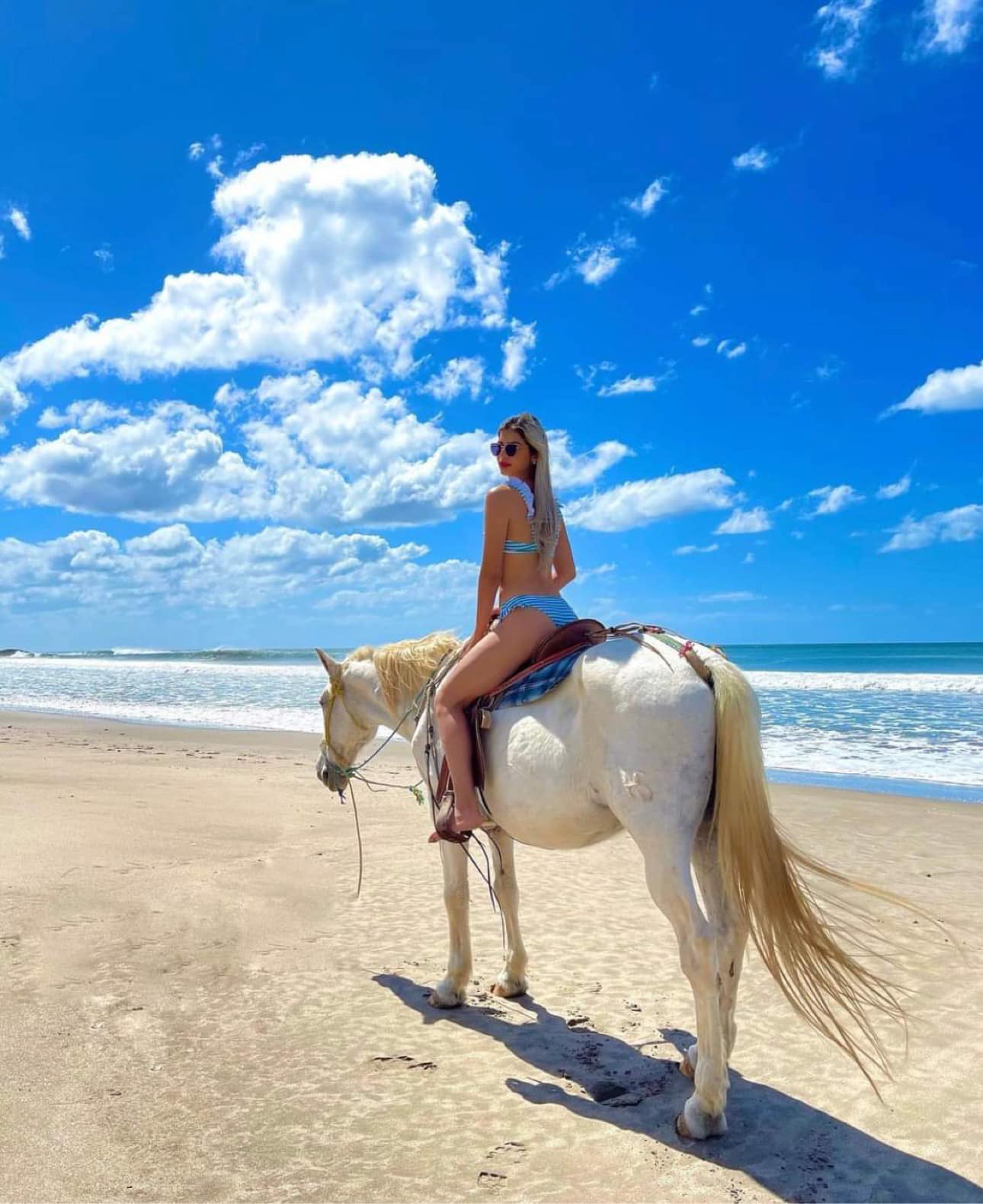 Beach horseback riding
