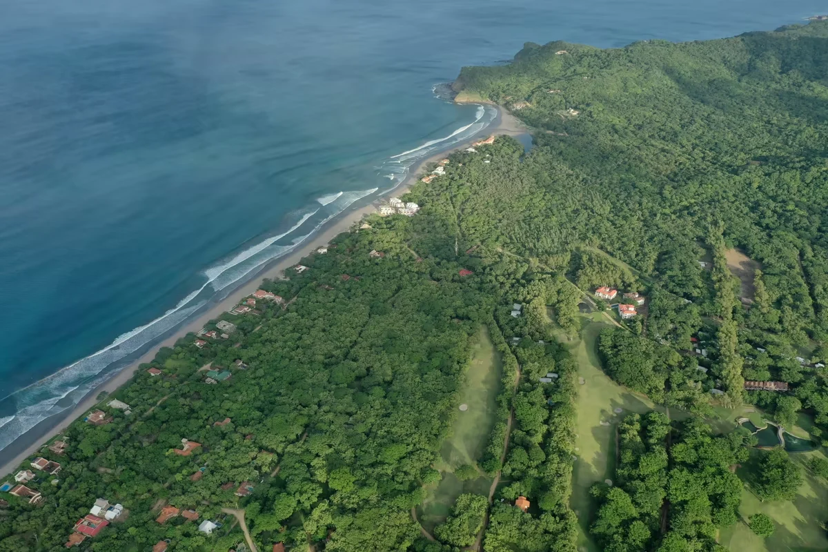 Hacienda Iguana resort aerial
