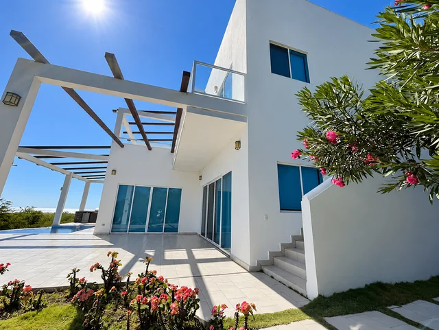 House exterior and private pool terrace