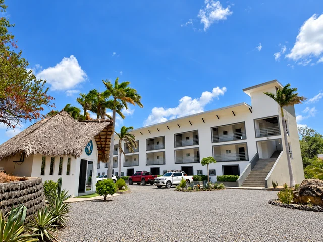 Reception and condominium building