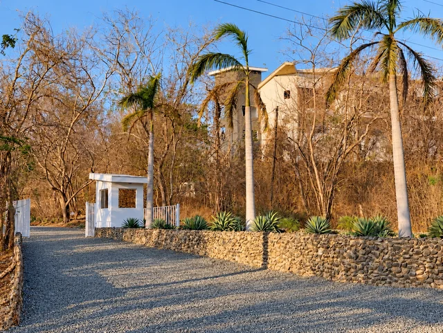 The arrival gate at Surf Ranch Popoyo