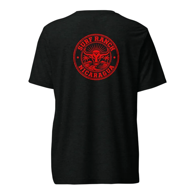 Surf Ranch Black Red Bull Tee